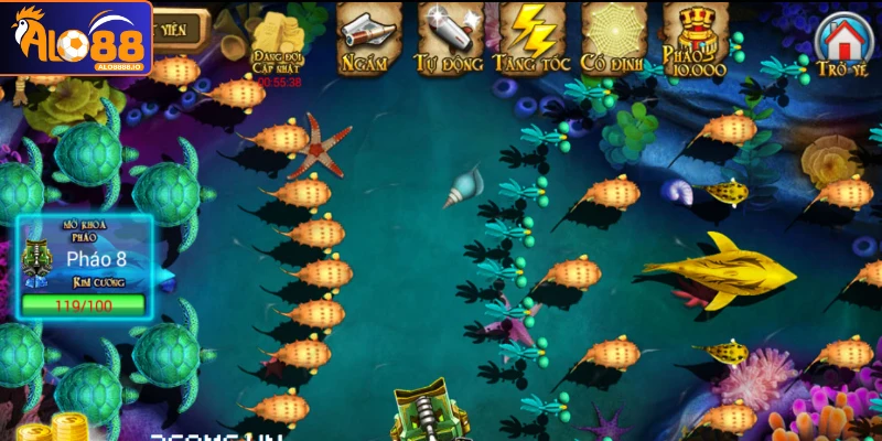 Mục tiêu và Boss bắn cá tại Alo88 đa dạng